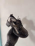 Black Leather Lolita Loafer With Laces
